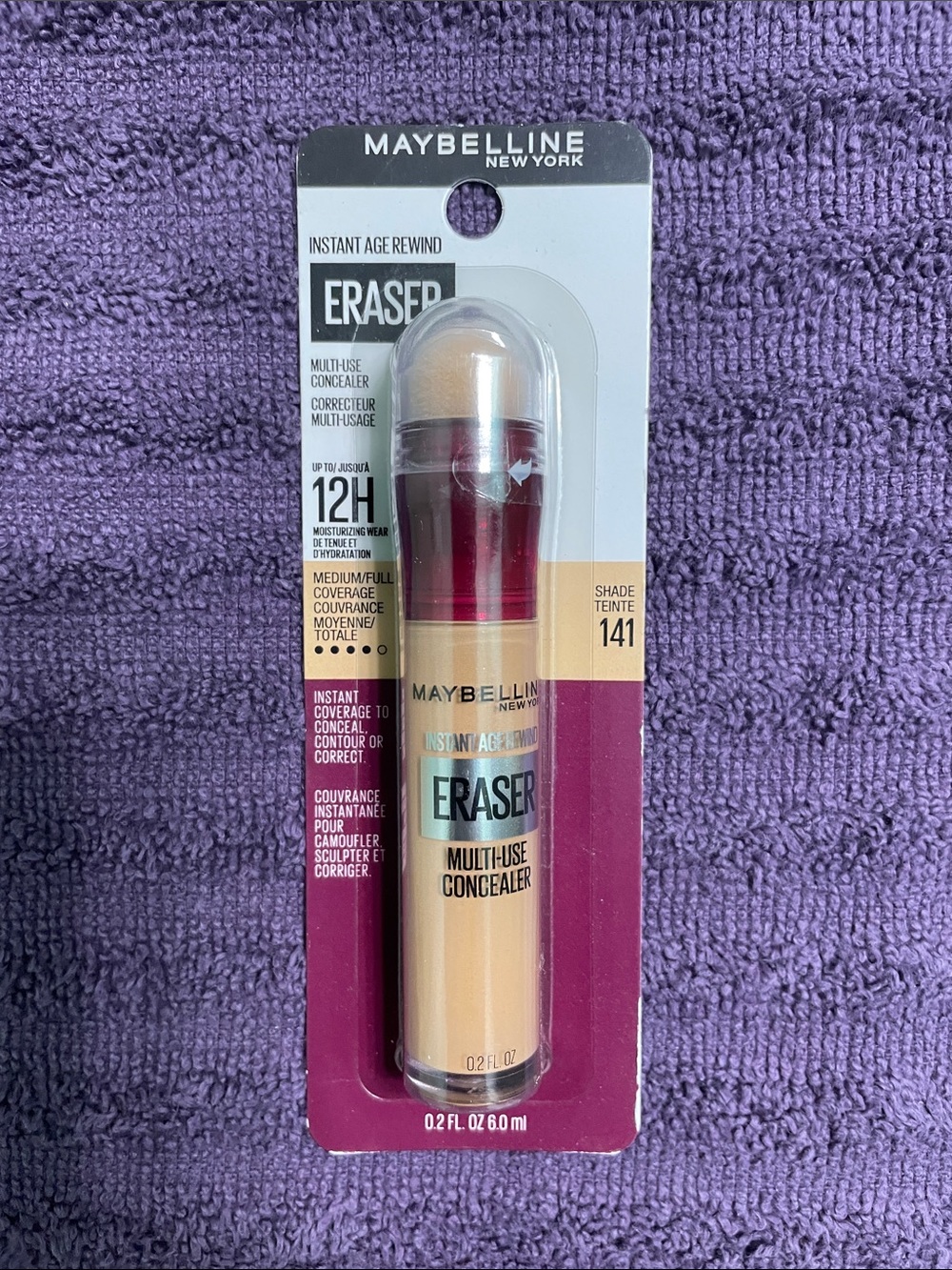 Maybelline Instant Age Rewind Eraser Multi-Use Concealer - Beige (Shade 141)